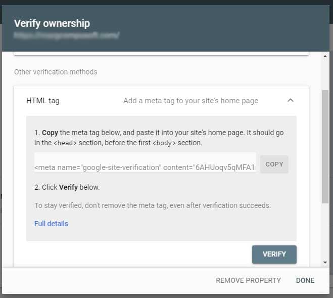 html verification